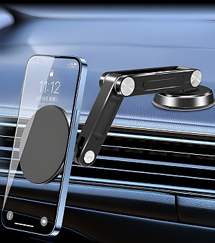 자동차 차량용 핸드폰 휴대폰 거치대 관절형 자석 송풍구 경사면